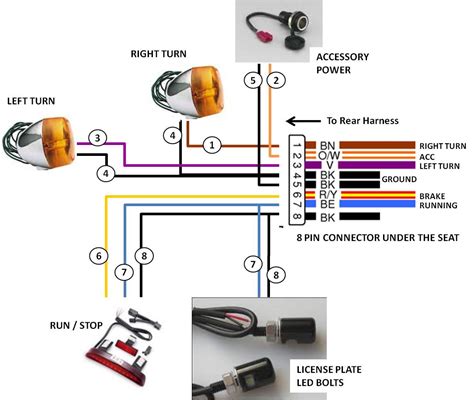 Im wiring a M-unit on a 81 Yamha xv750, I just have one doubt remaining about the regulatorrectifier, I am ok with the wire from the RR to the batterie, but on my bike, I also have a brown wire supplying power to the turn signals, the horn, the speedo and the RR. . Harley turn signal wiring diagram